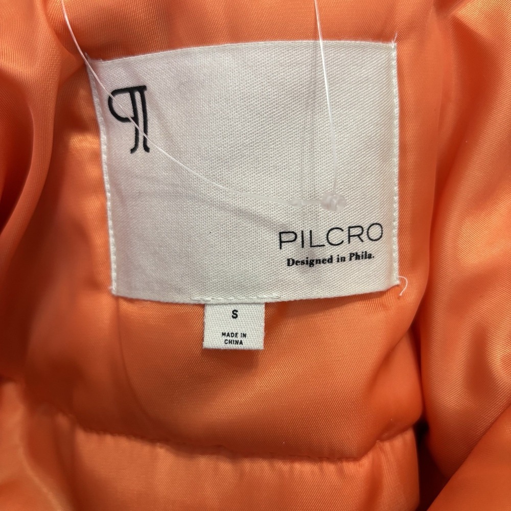 ANTHROPOLOGIE PILCRO OVERSIZED HOODED BUBBLE JACKET KHAKI GREEN WOMEN'S SMALL - Picture 6 of 9